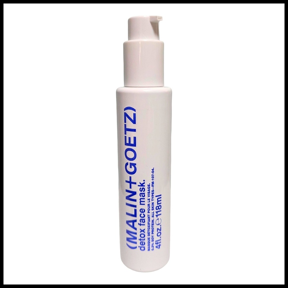 Malin+Goetz Detox Face Mask 4 fl oz 118ml Oxygenating Cleansing Treatment
